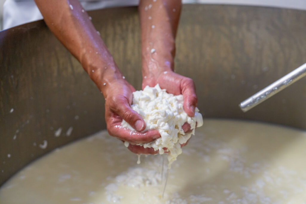 Cascina Lia: Renata fa il formaggio