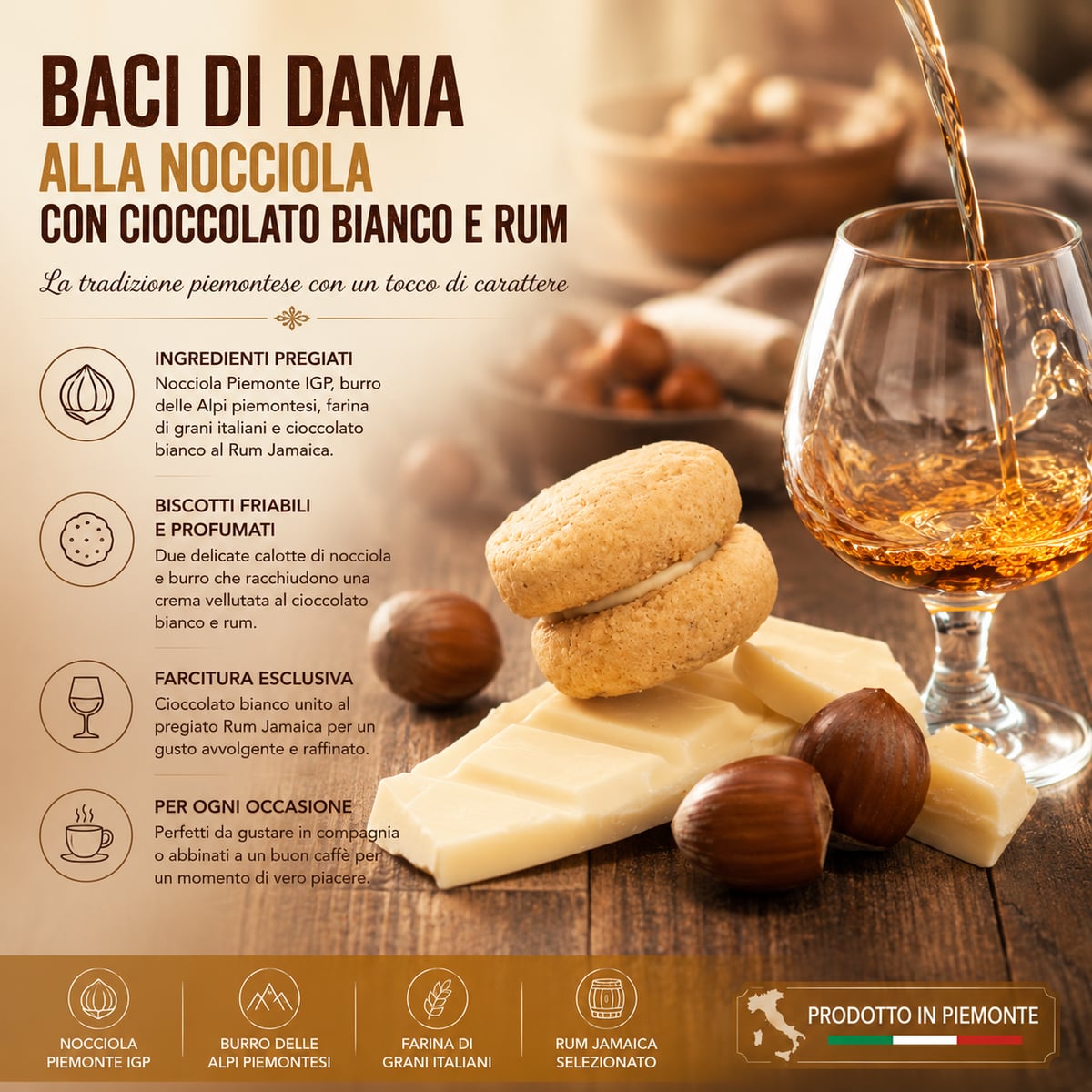 Rum Baci 160g 2