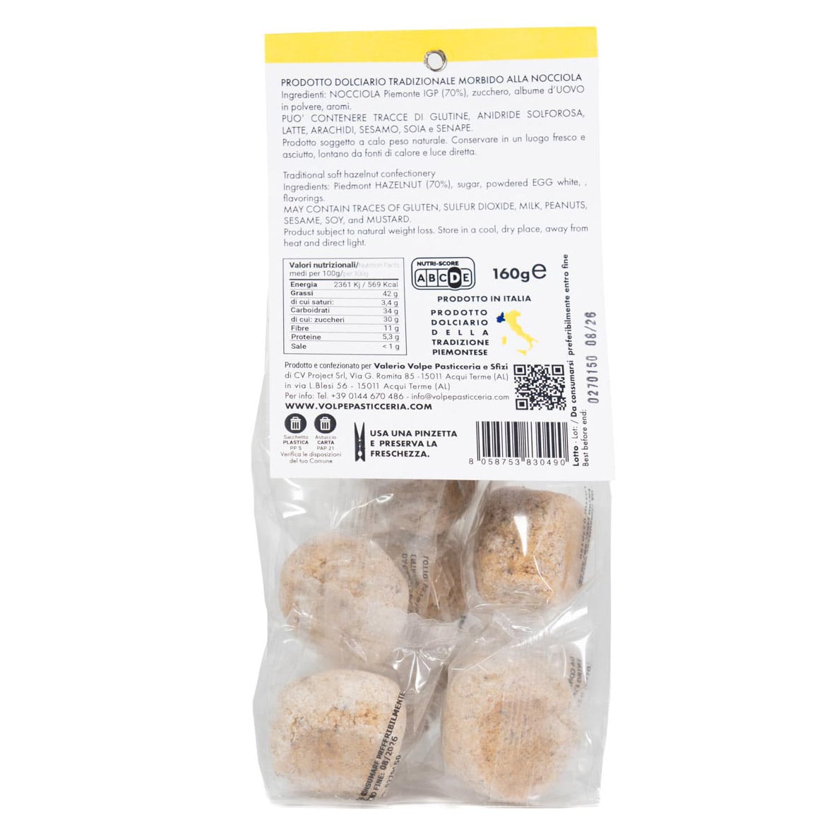 Morbidi alla Nocciola 160g 5