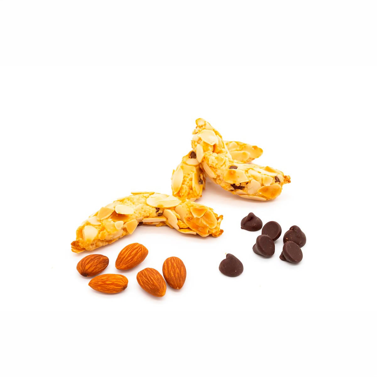 Kifferi alle mandorle con gocce di cioccolato 160g