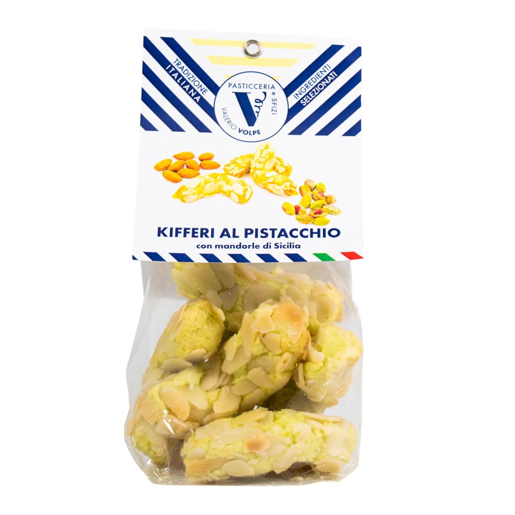 Kifferi al pistacchio e mandorle 160g