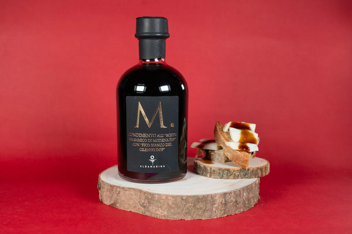 Balsamic Vinegar IGP and Cilento White Fig DOP Condiment 2