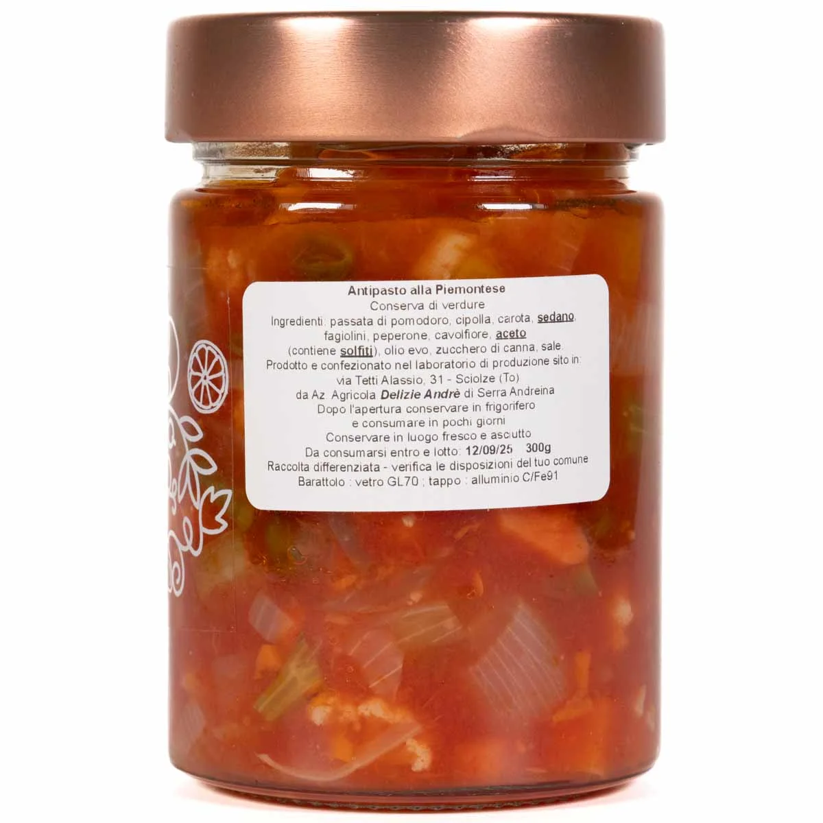 Piedmontese Antipasto 300g 2
