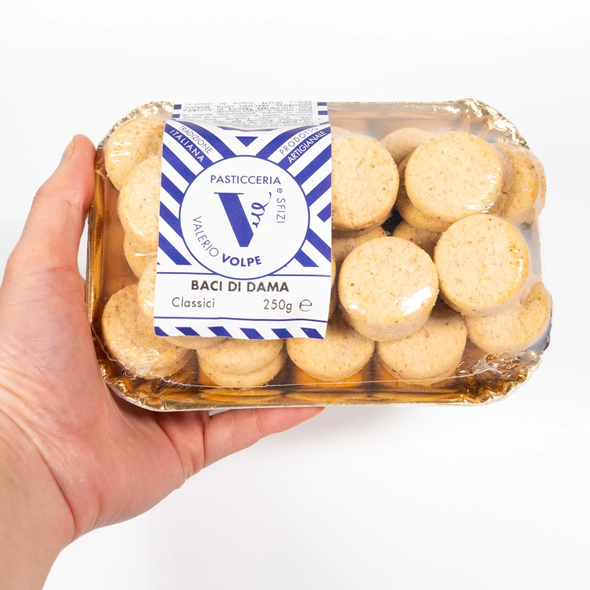 Baci di Dama alla nocciola - Vassoio 250g (Copia)