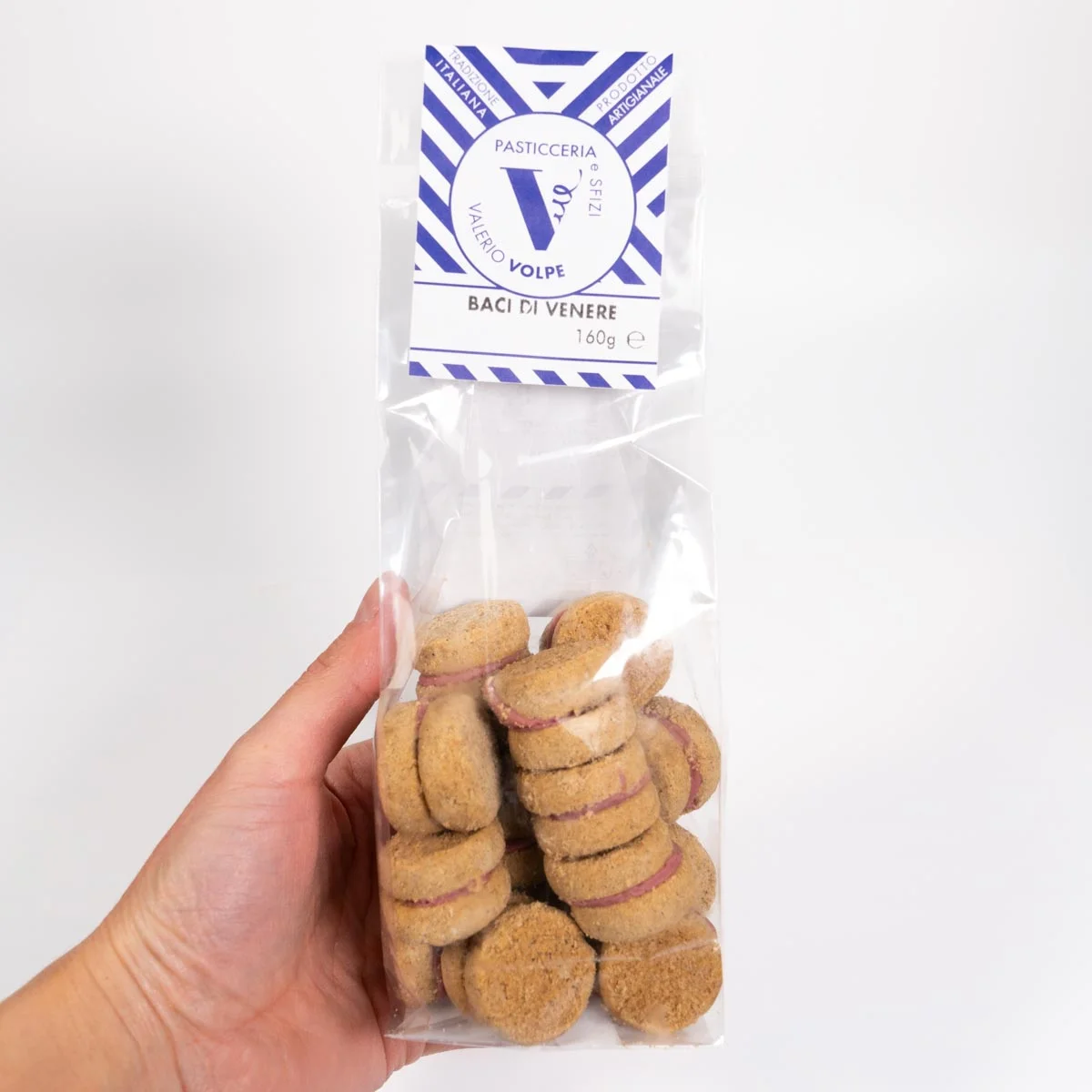 Baci di Venere 160g - con riso venere e cioccolato Ruby