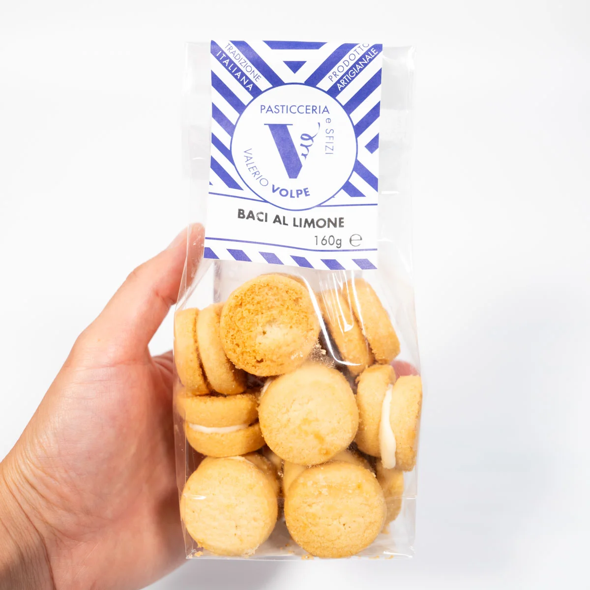 Baci di Dama with Lemon 160g