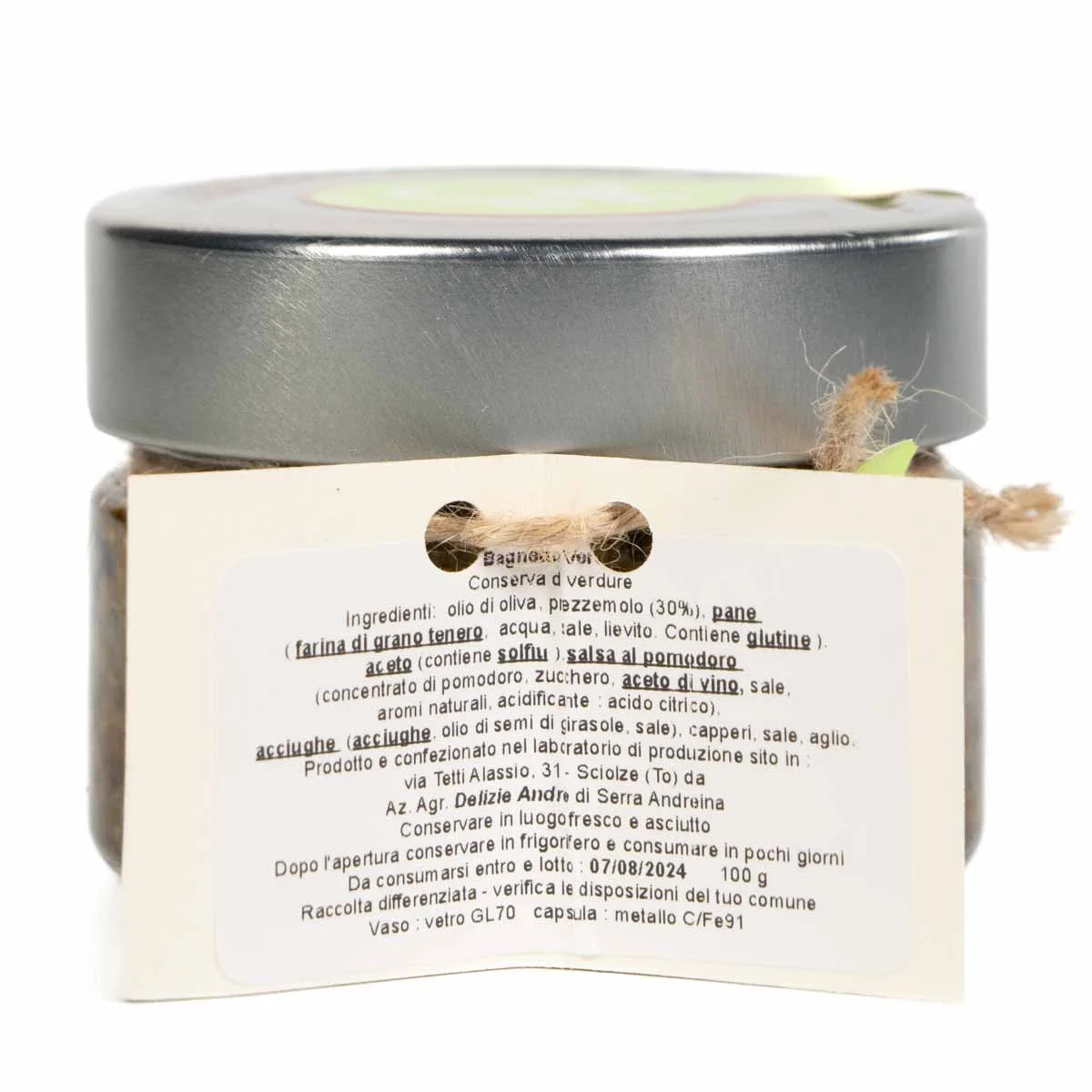 Green Herb Sauce (Bagnetto Verde) 100g 2