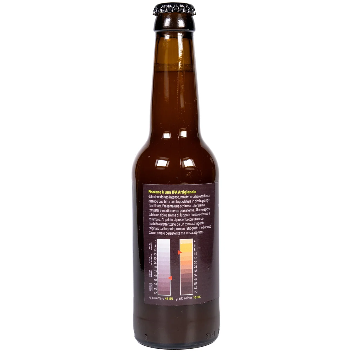 Pisacane IPA Beer - Microbrewery 84030 - 33cl 3