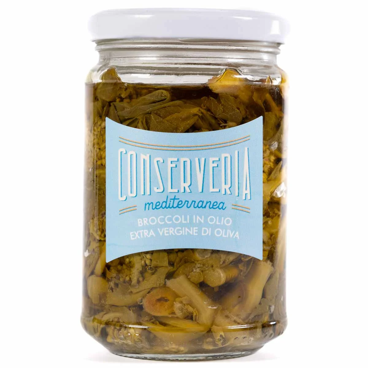Broccoli in olio extra vergine di oliva