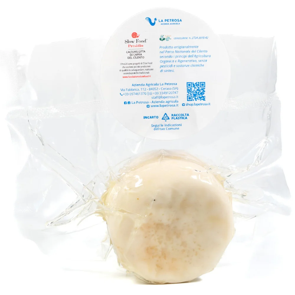 Aged Cilento Goat's Cacioricotta Cheese 2