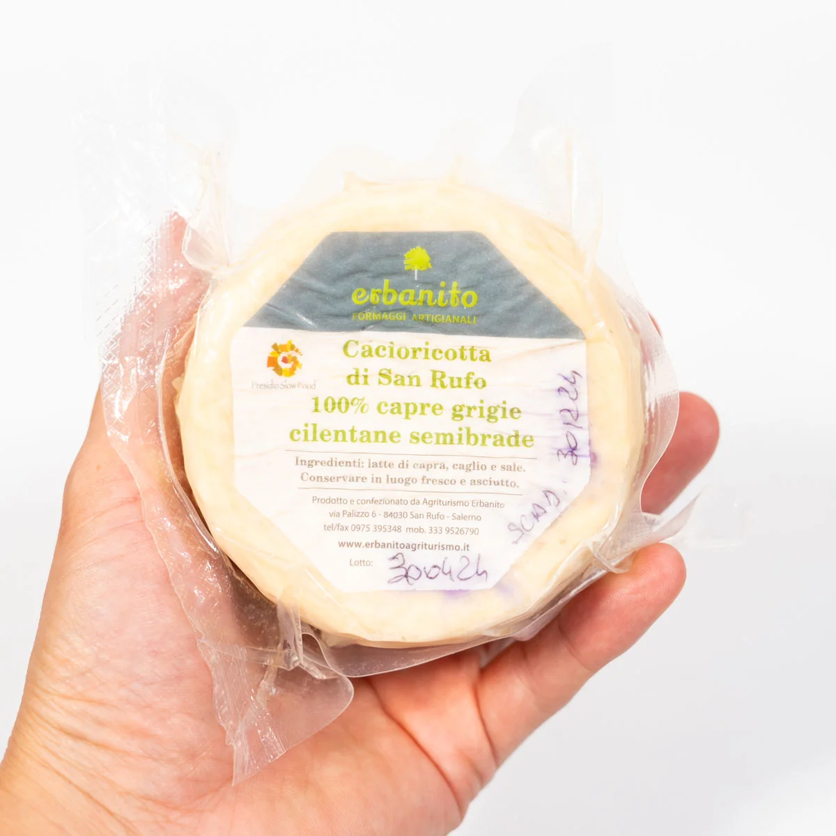 Cacioricotta di San Rufo 250g