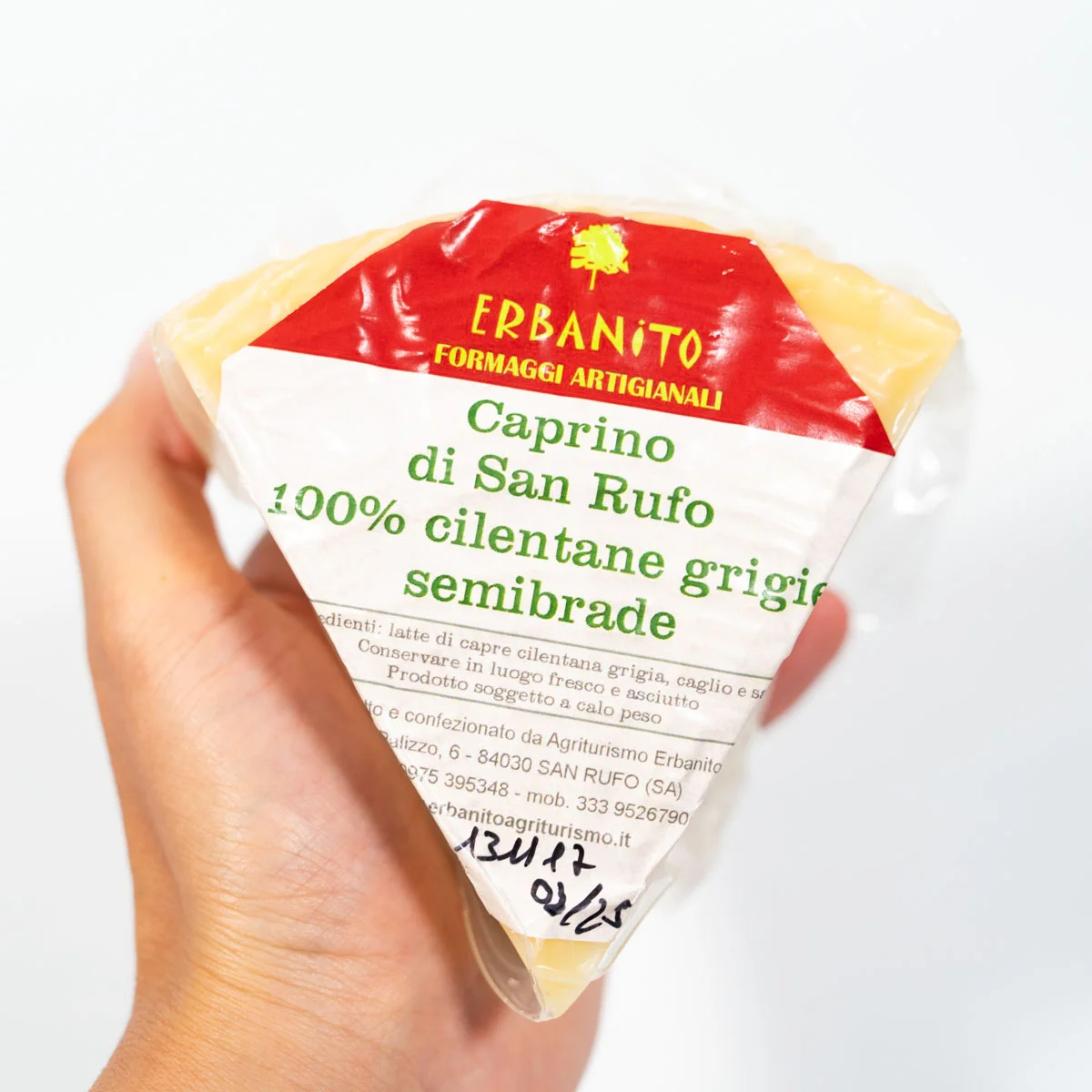 Formaggio Caprino di San Rufo 350g