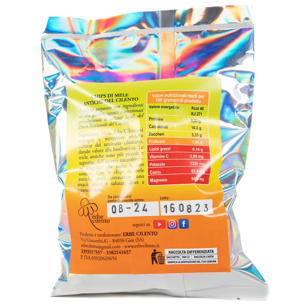 Cilento Ancient Apple Chips 40g 2