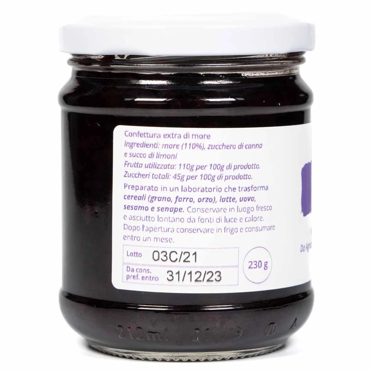 Extra Blackberry Jam 220g 3