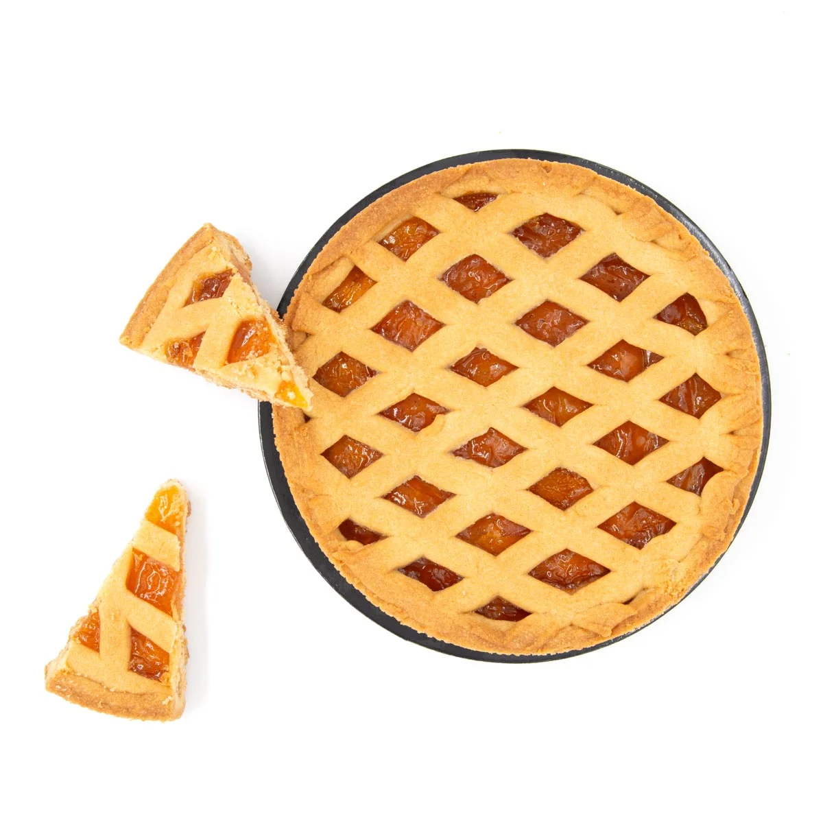 Apricot Tart 250g with Piedmontese Honey and Butter 2