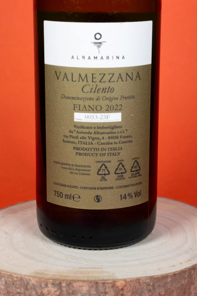 Valmezzana 2022 Fiano DOP Cilento 5