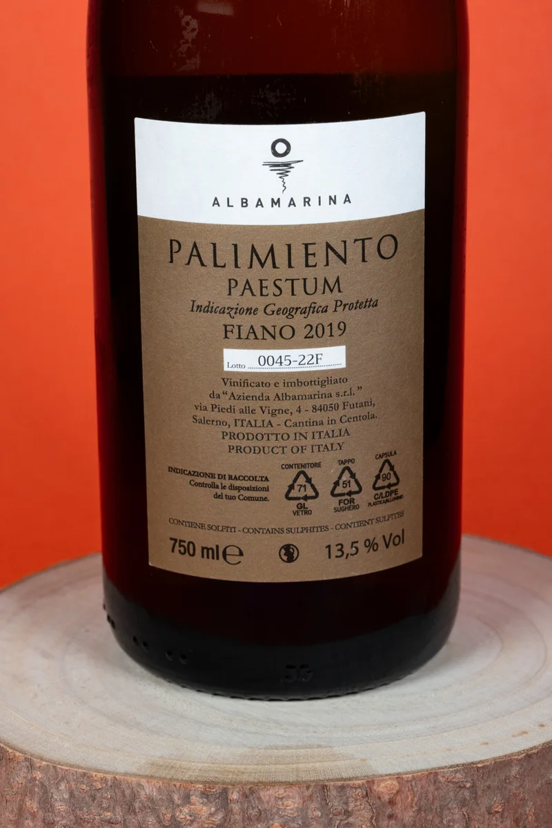 Palimiento 2019 Fiano Igp 5