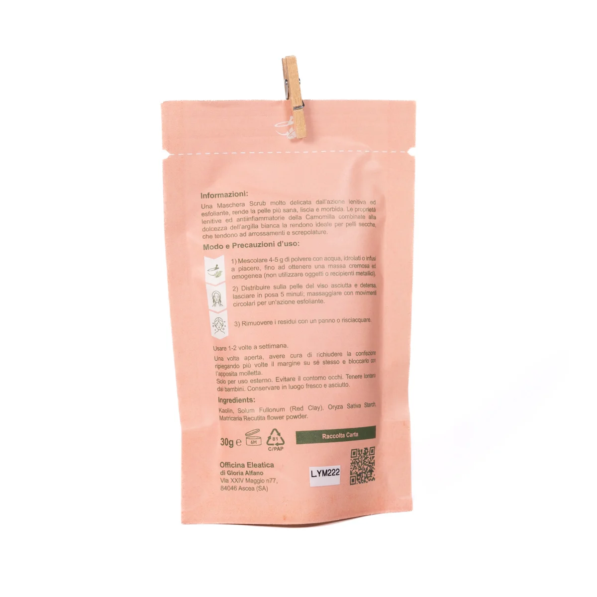 ydraMASK Soothing Face Scrub Mask 3