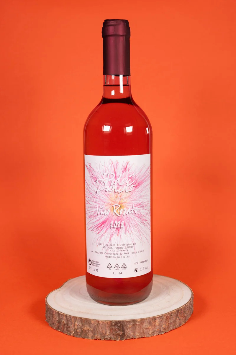 Rosé Wine from Albarossa and Dolcetto Grapes 2