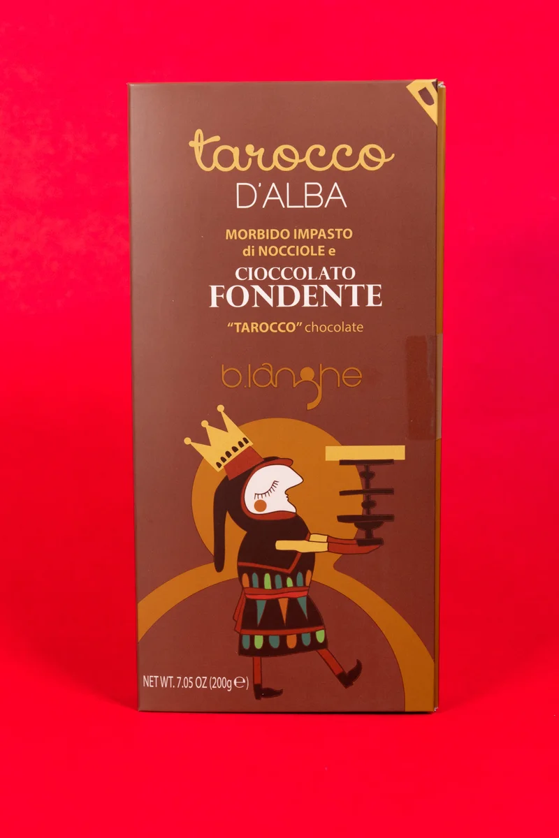 "Tarocco" Hazelnut and Dark Chocolate Bar 200g 3