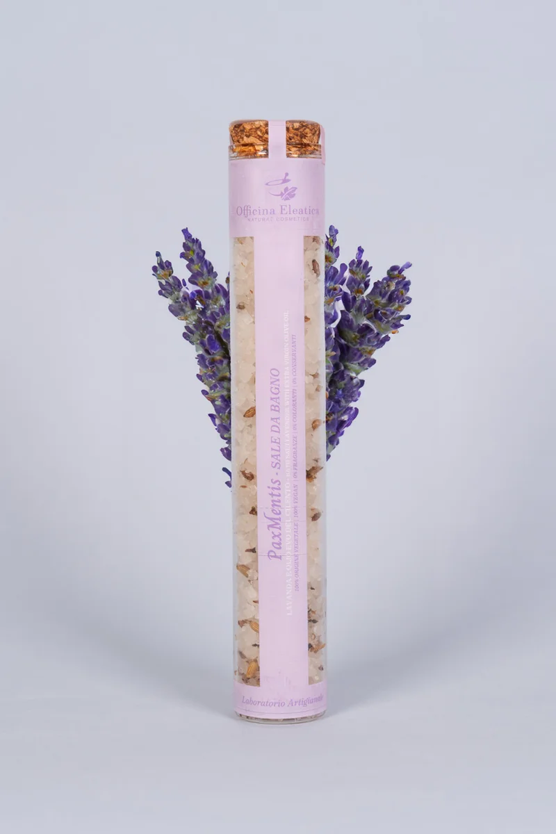 PaxMentis - Sale da bagno alla lavanda e olio EVO del Cilento