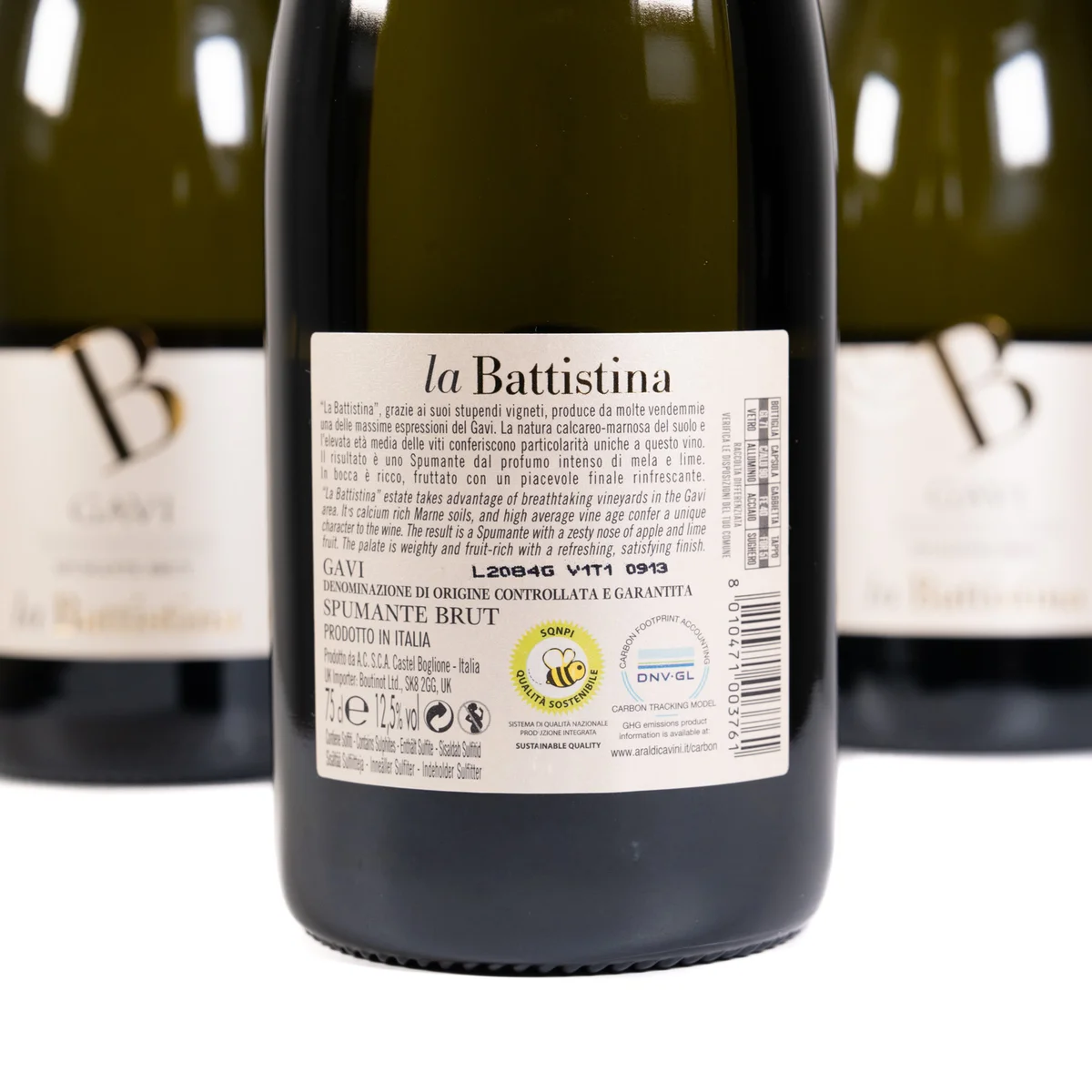 Gavi Brut Sparkling DOCG, La Battistina 3
