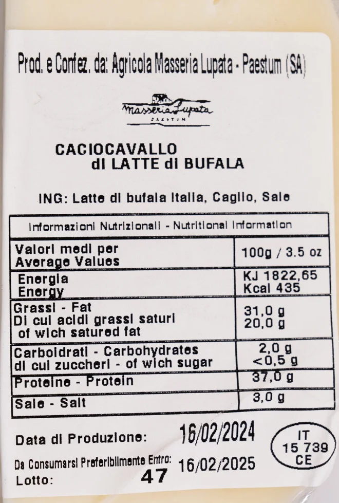 Buffalo Caciocavallo 250g 2