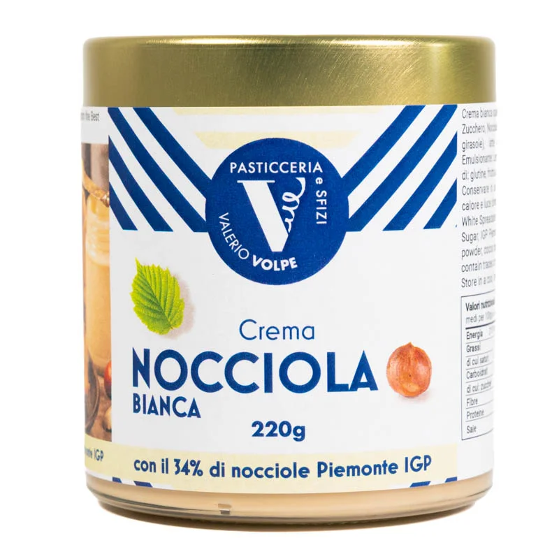 Crema di Nocciola Bianca 220g
