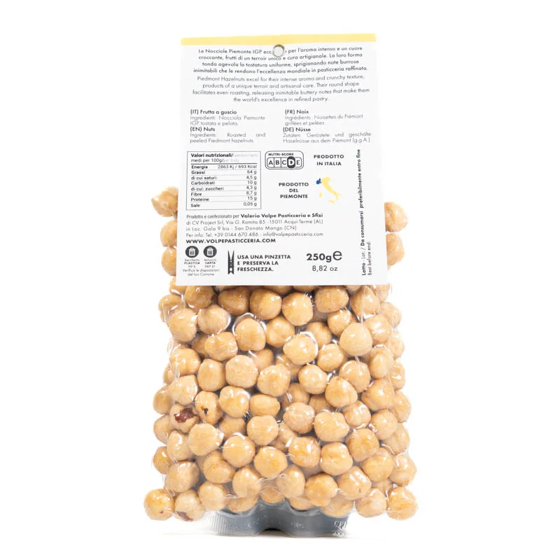 Langhe Hazelnuts 250g - Toasted and Peeled 4