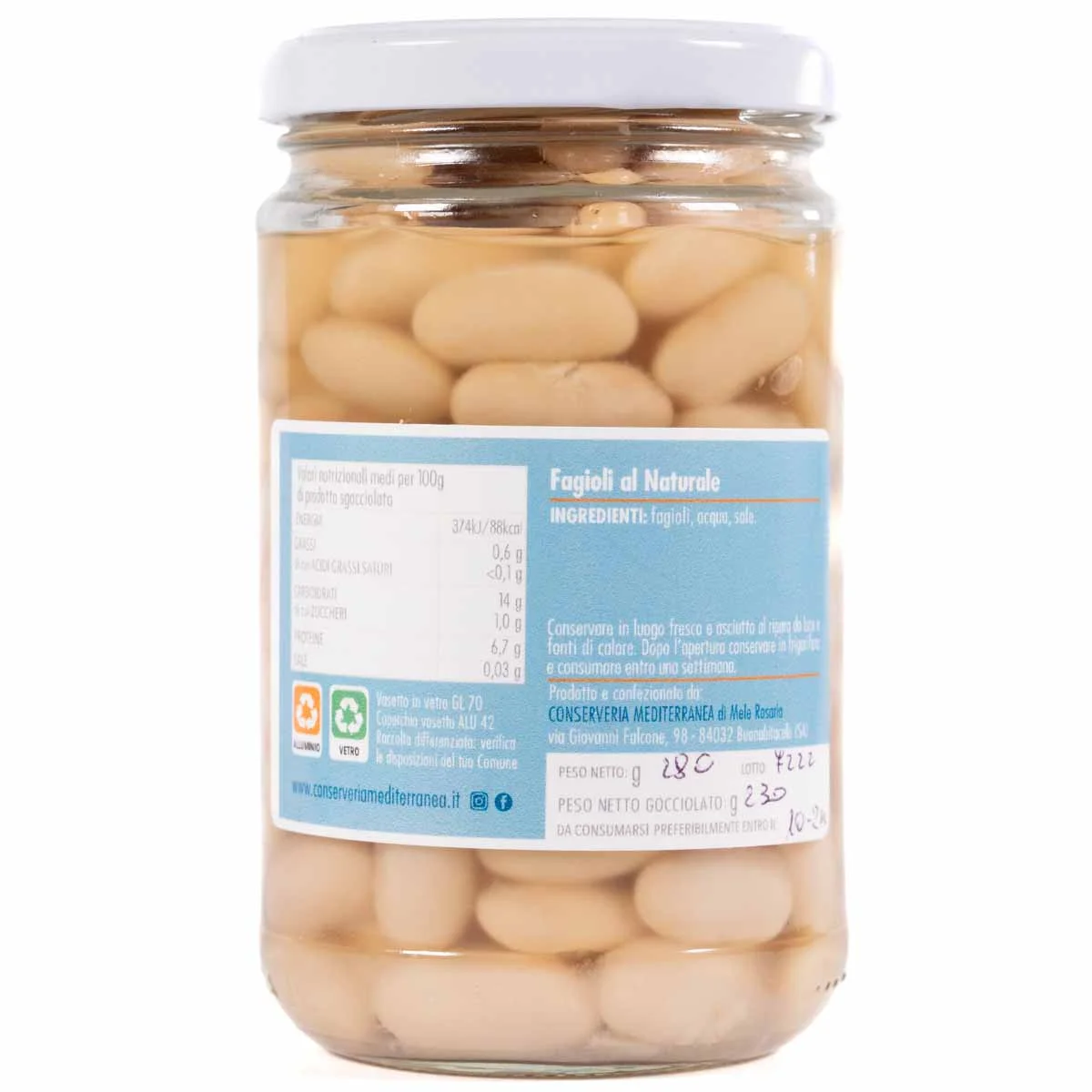 Natural Beans 220g 2