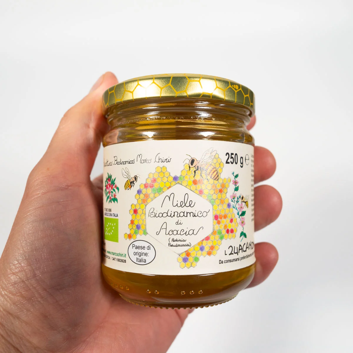 Miele Biodinamico di Millefiori di Montagna 250g