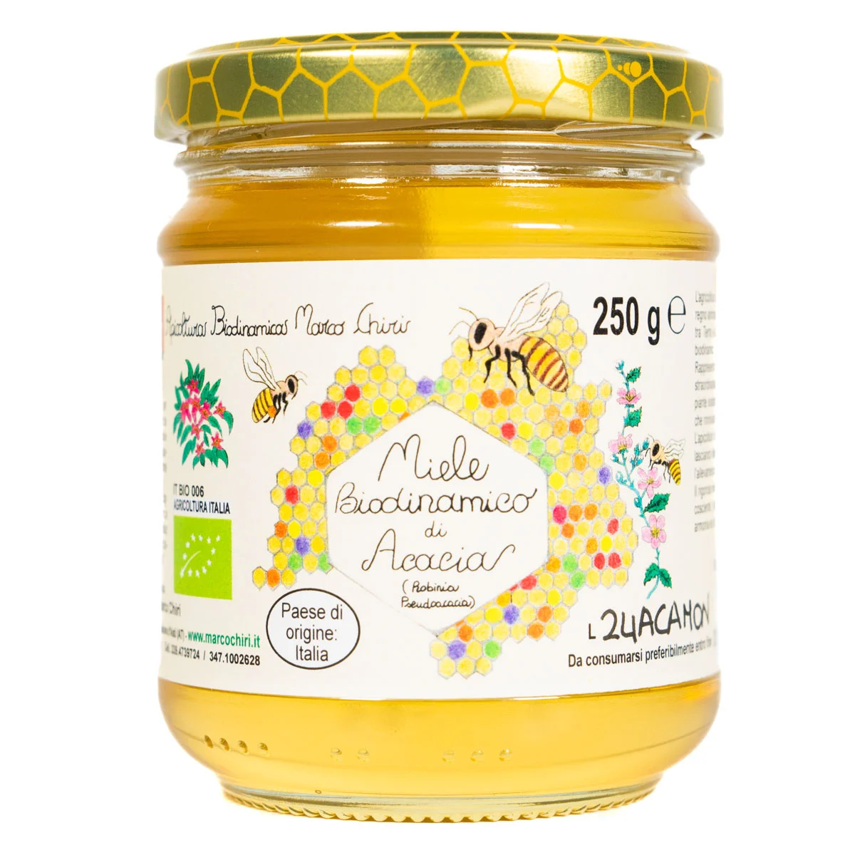 Biodynamic Mountain Wildflower Honey 250g 2