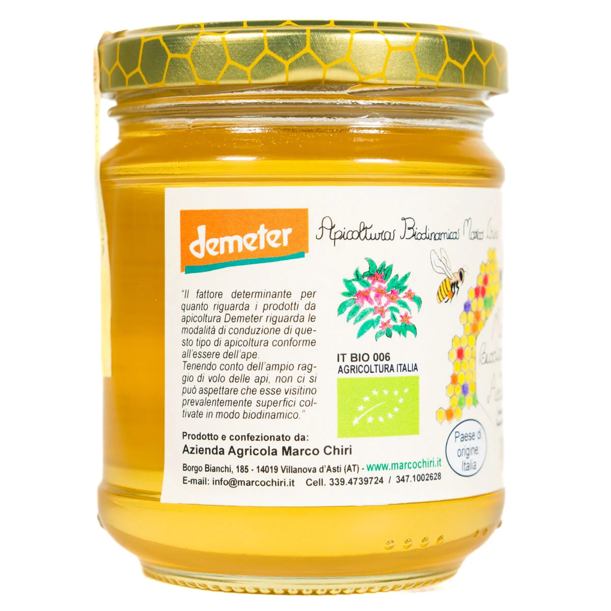 Biodynamic Mountain Wildflower Honey 250g 4