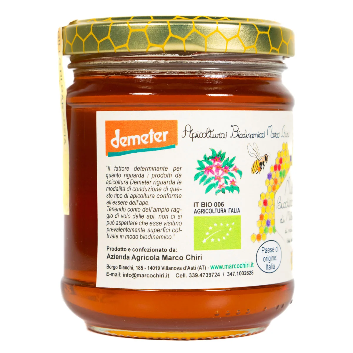 Biodynamic Acacia Honey 250g