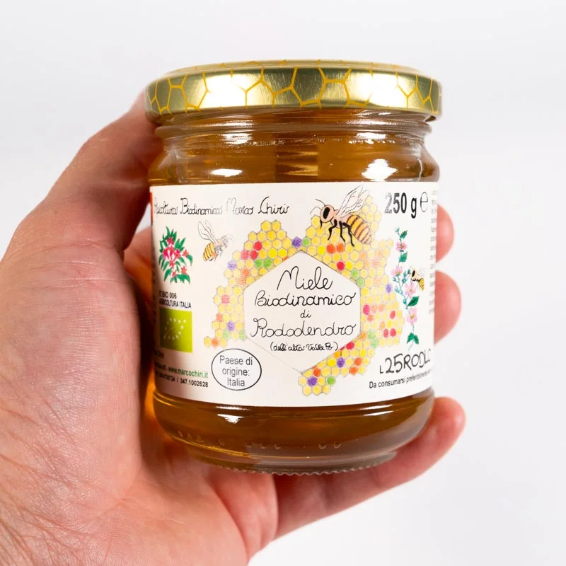 Miele Biodinamico di Rododendro 250g Bio Demeter