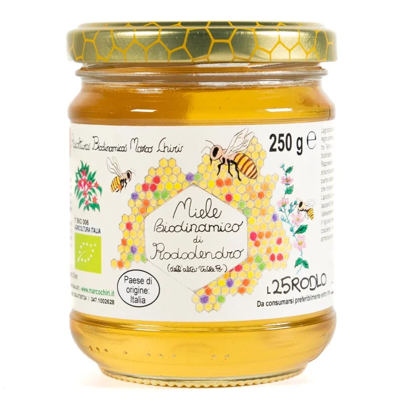Biodynamic Rhododendron Honey 250g Organic Demeter 3