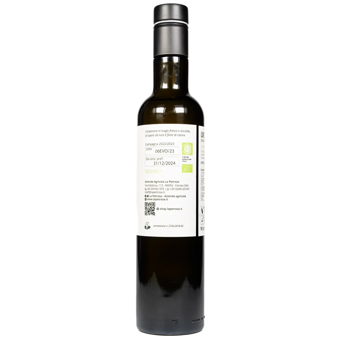 Organic Extra Virgin Olive Oil 500ml 2