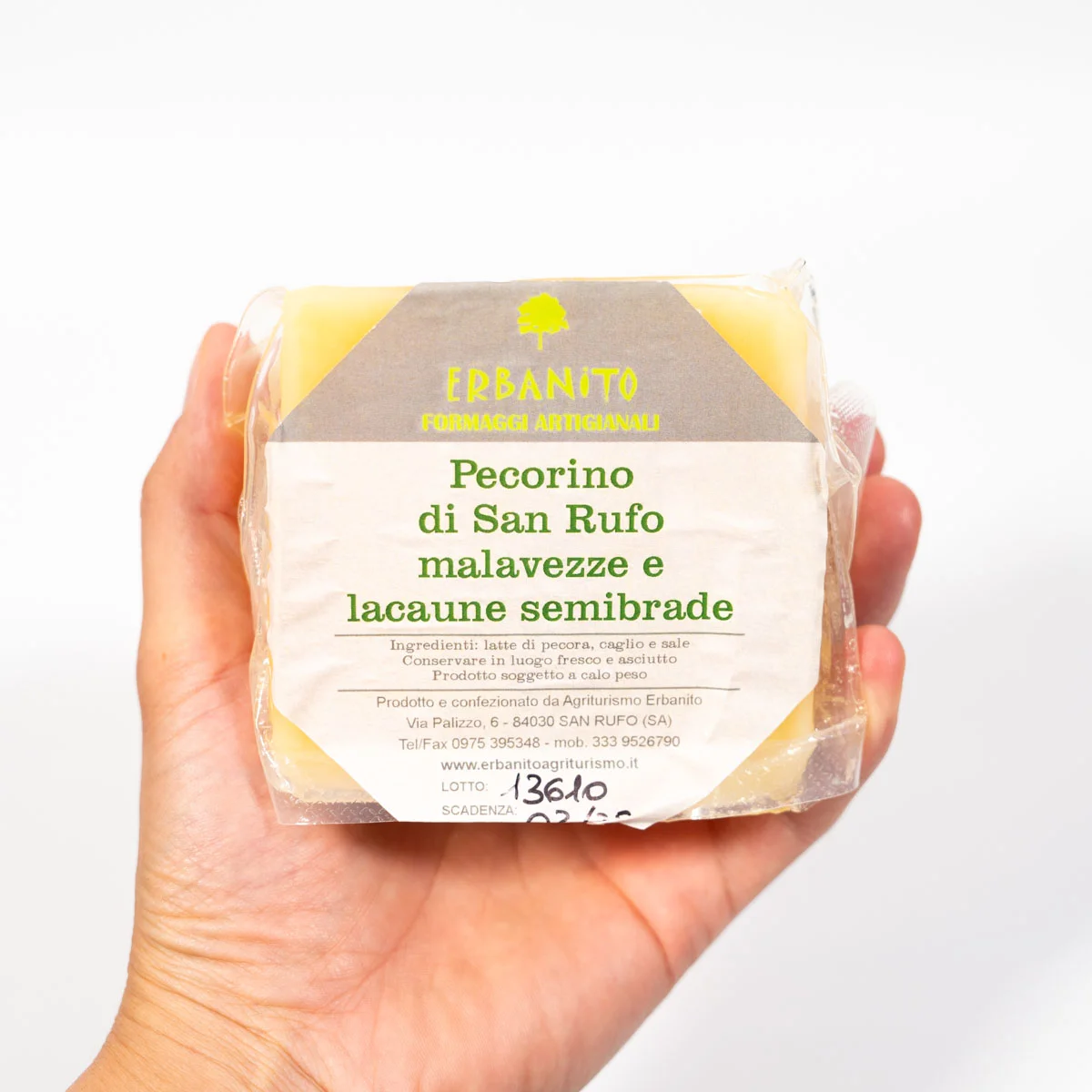 Formaggio Pecorino di San Rufo 350g