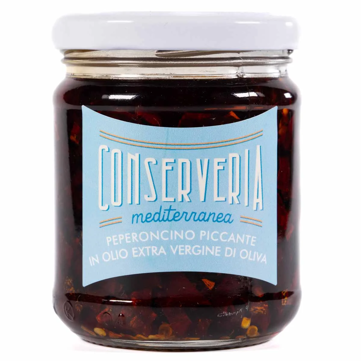 Peperoncino piccante in olio extra vergine di oliva 190g