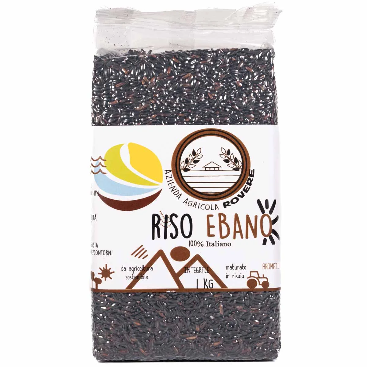 Riso nero Ebano integrale 1Kg