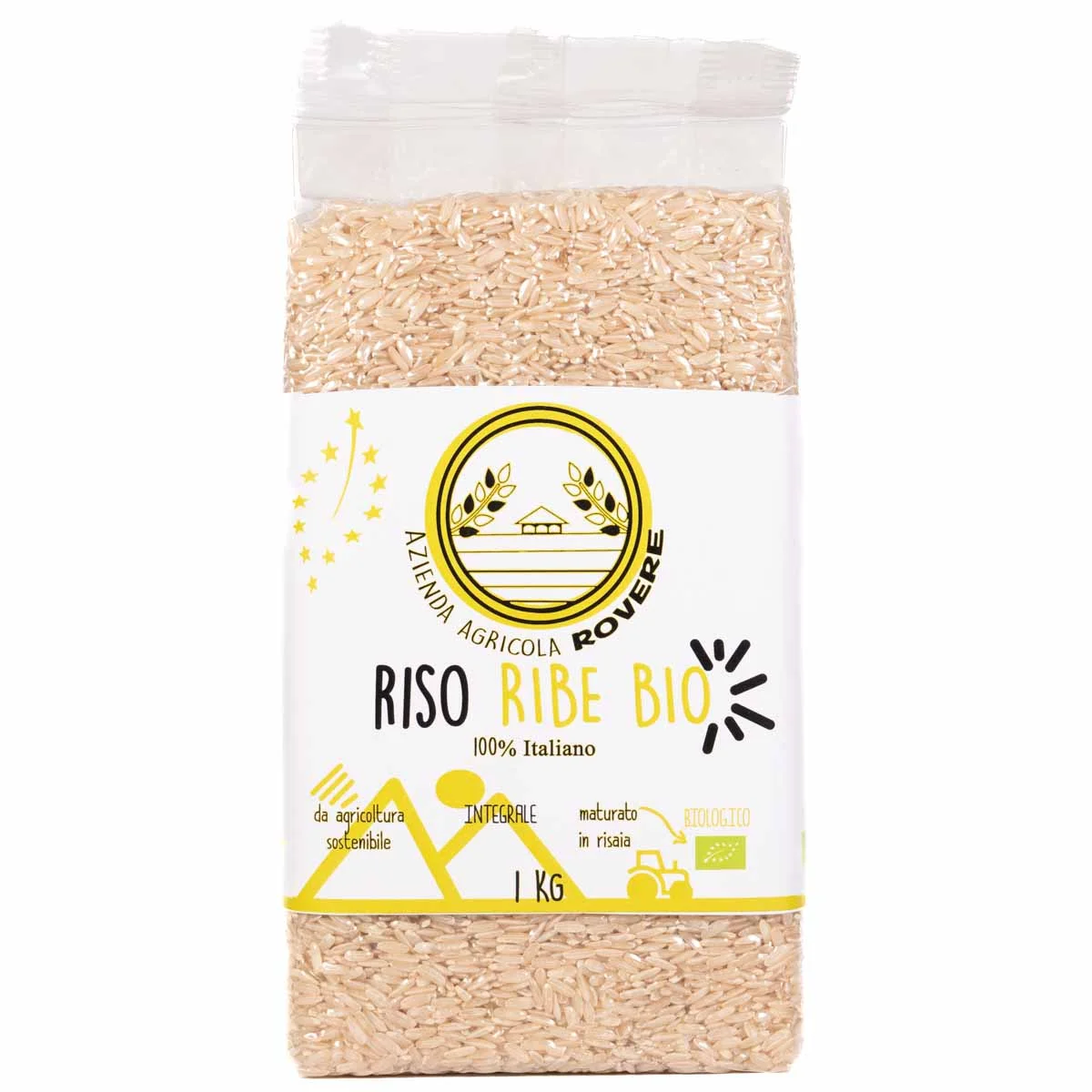 Organic Wholegrain Ribe Rice 1kg