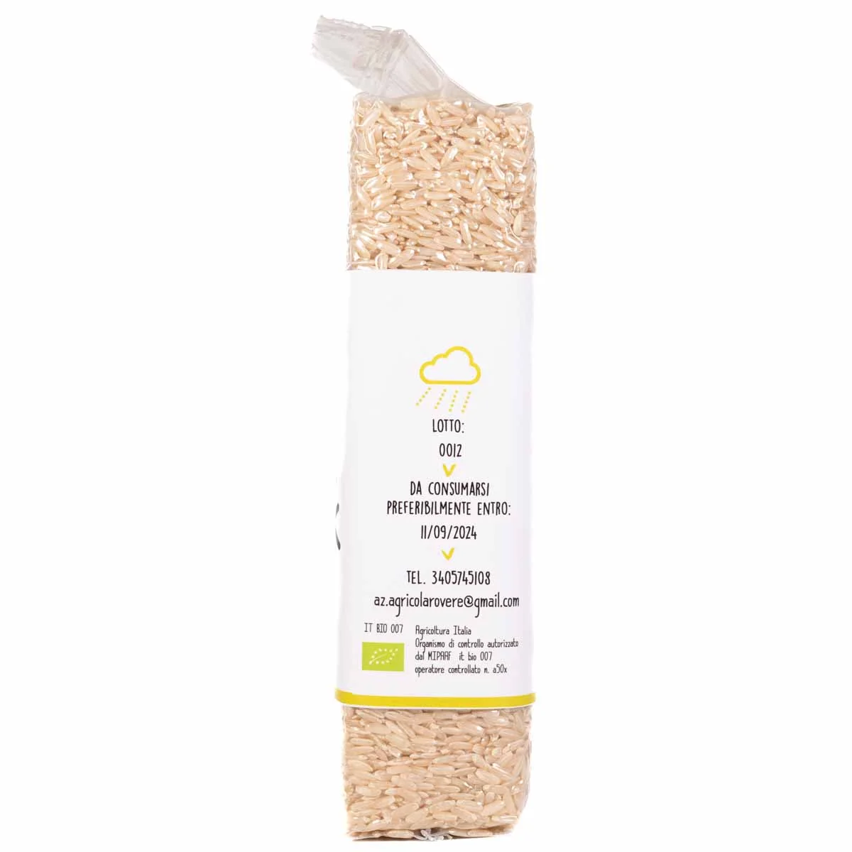 Organic Wholegrain Ribe Rice 1kg 3