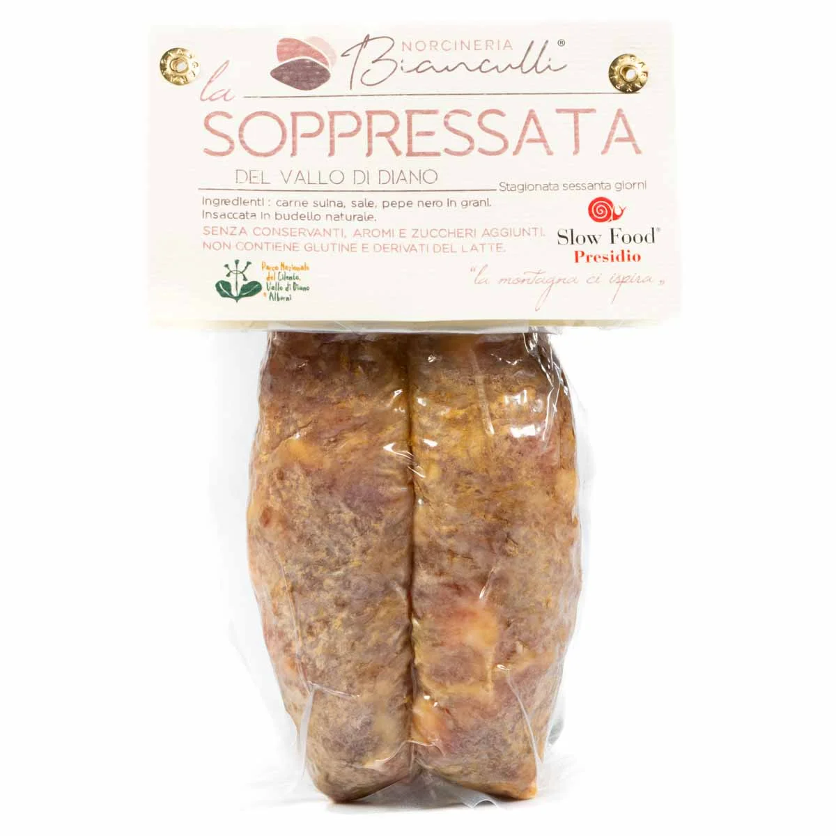 Soppressata del Vallo di Diano 350g