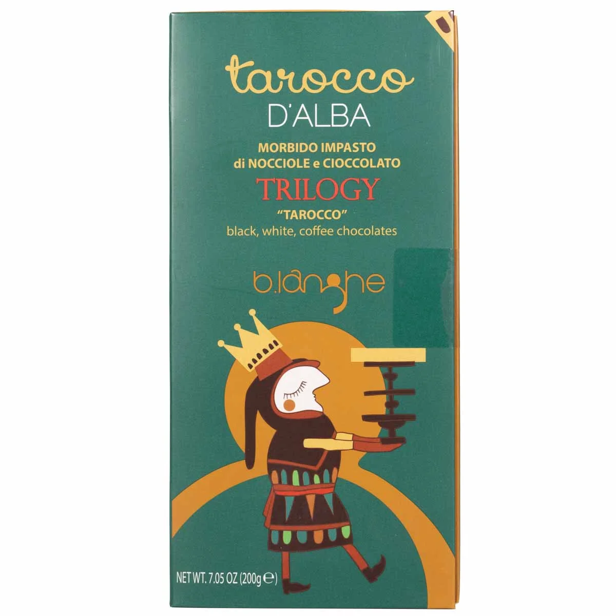 "Tarocco" Trilogy - White Chocolate, Dark and Coffee Bar 200g