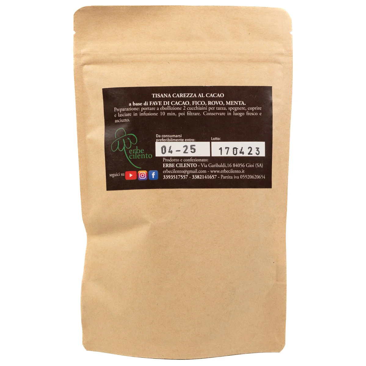 Cacao Caress Herbal Tea 100g 2