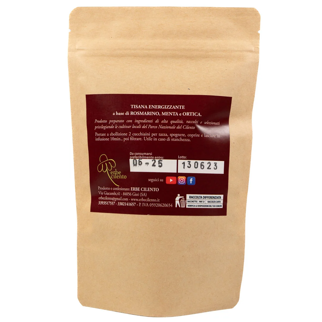 Energising Herbal Tea 40g 2