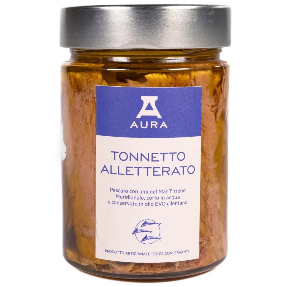 Atlantic Bonito Tuna 320g in Cilento EVO Oil - Aura 2