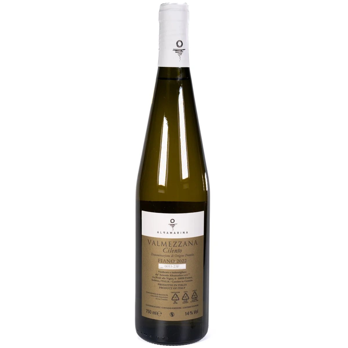 Valmezzana 2022 Fiano DOP Cilento 2