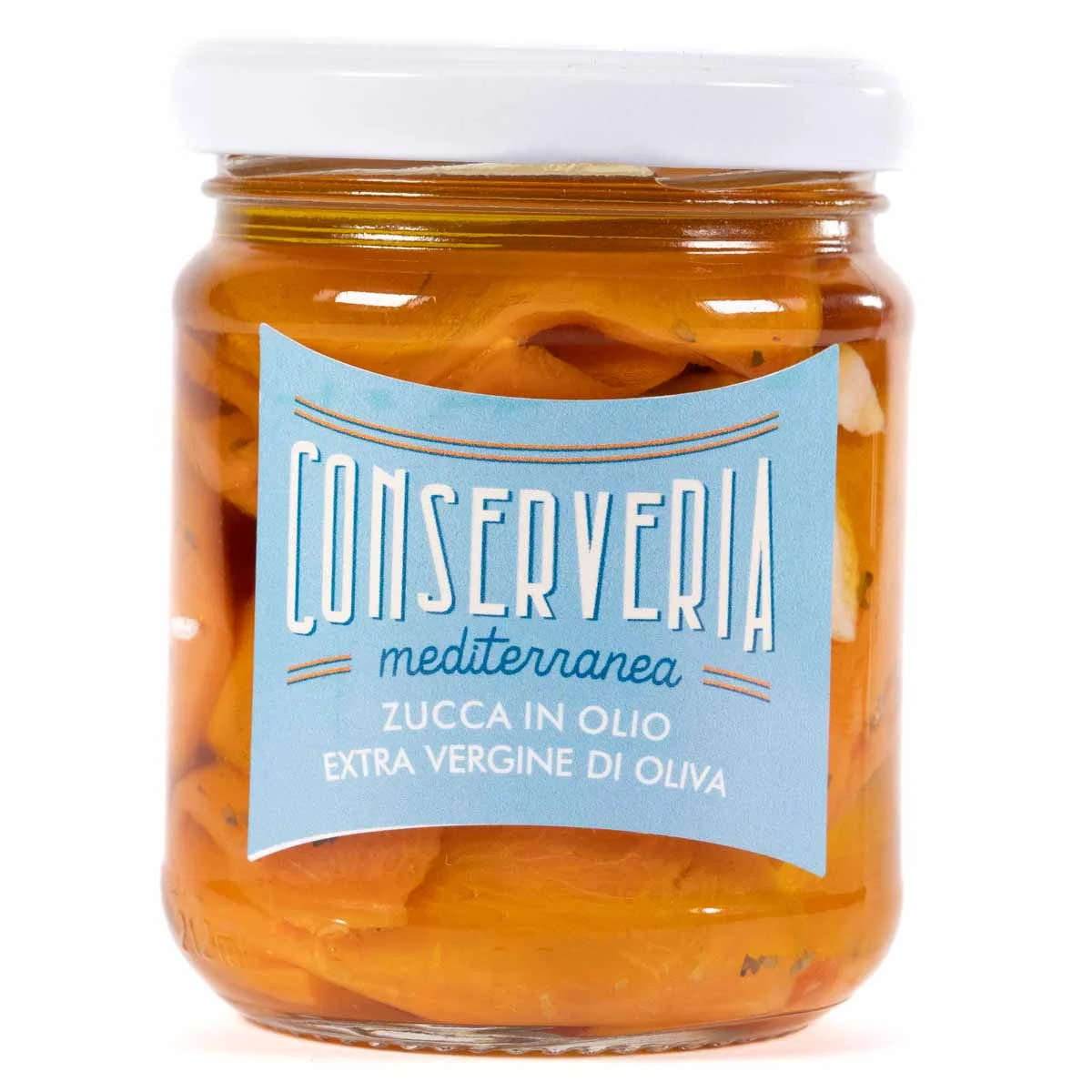 Zucca in olio extra vergine di oliva