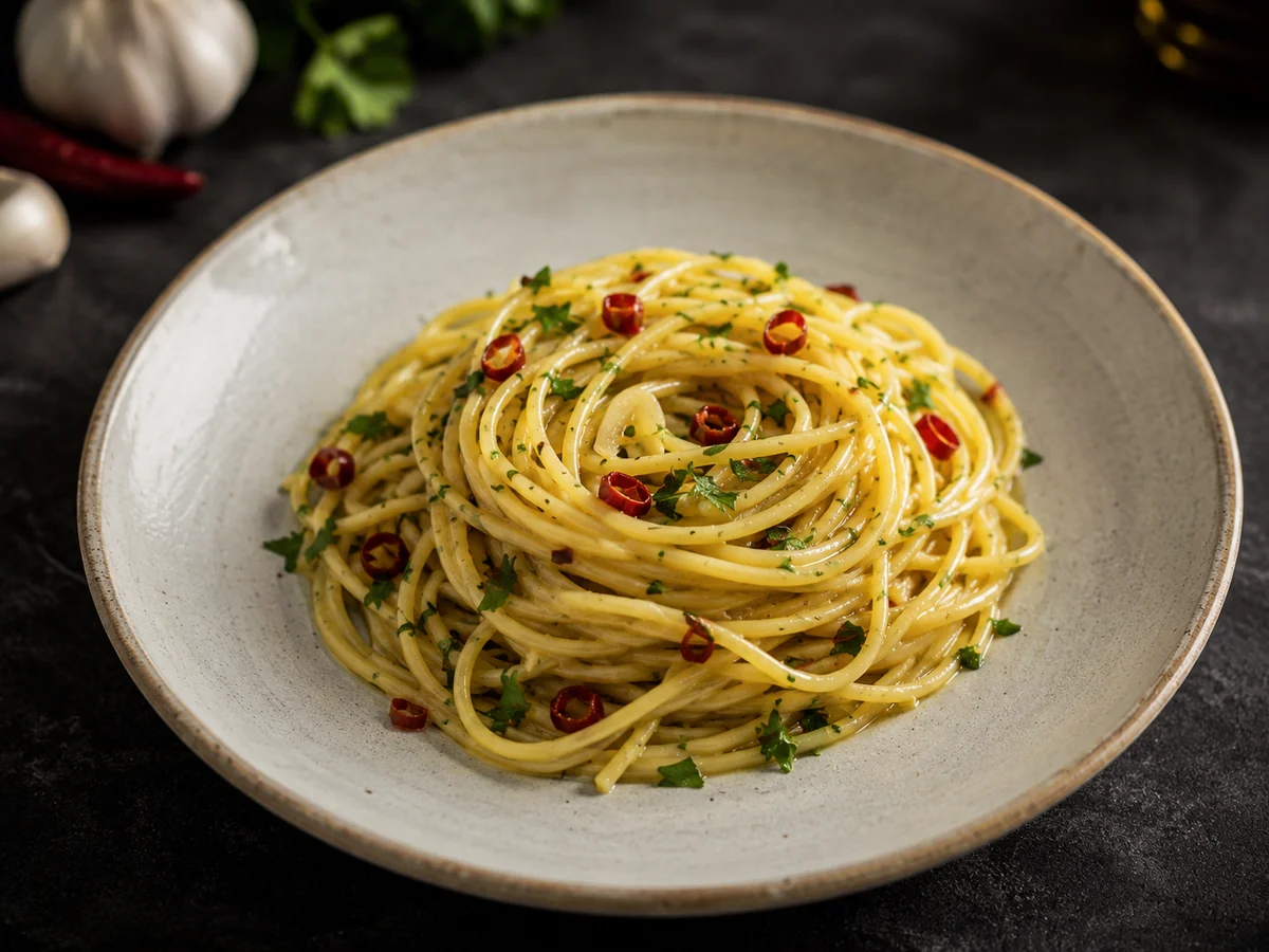 Spaghetti Aglio, Olio e Peperoncino